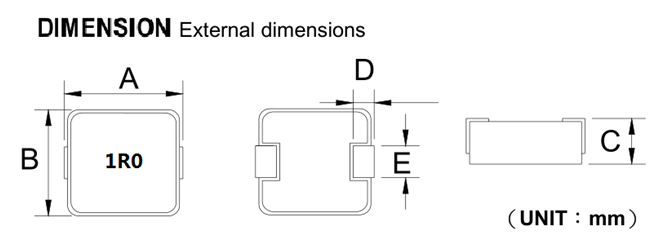 Smd Inductor Size Chart